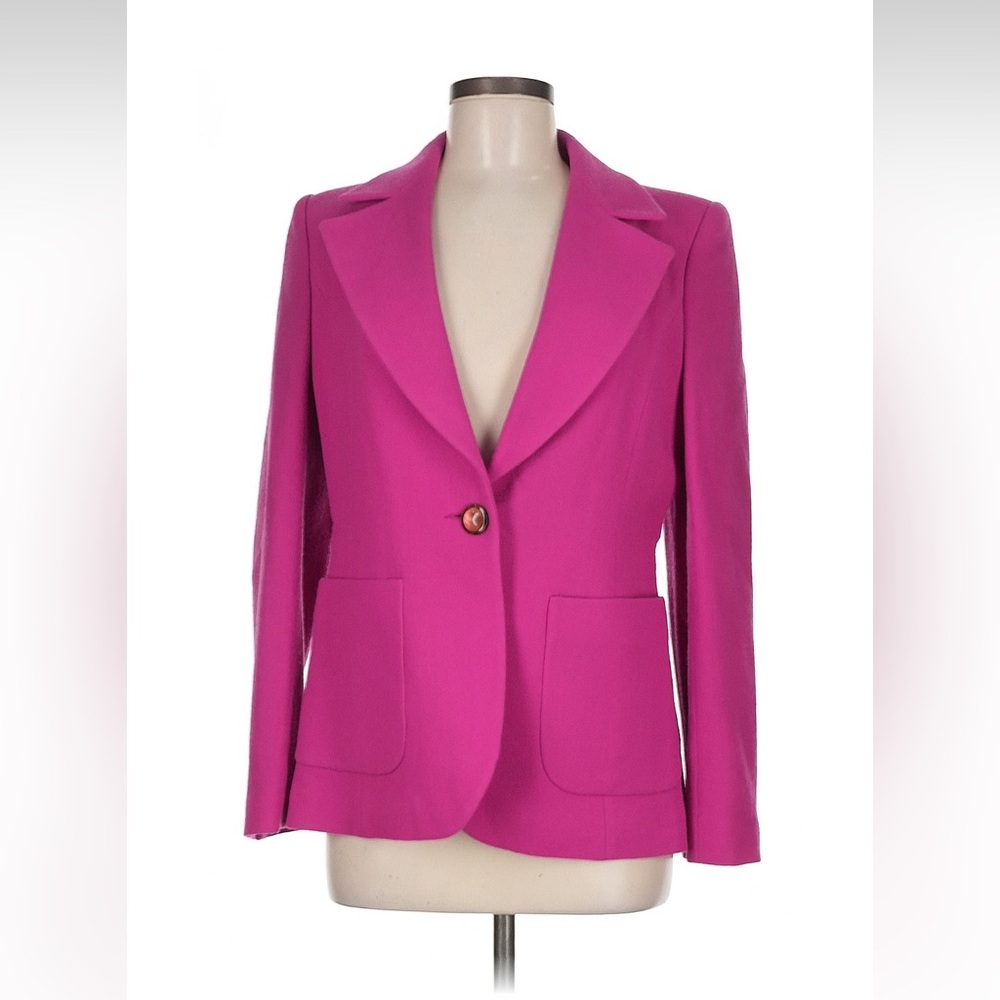 Carven Vibrant Pink Women's Blazer